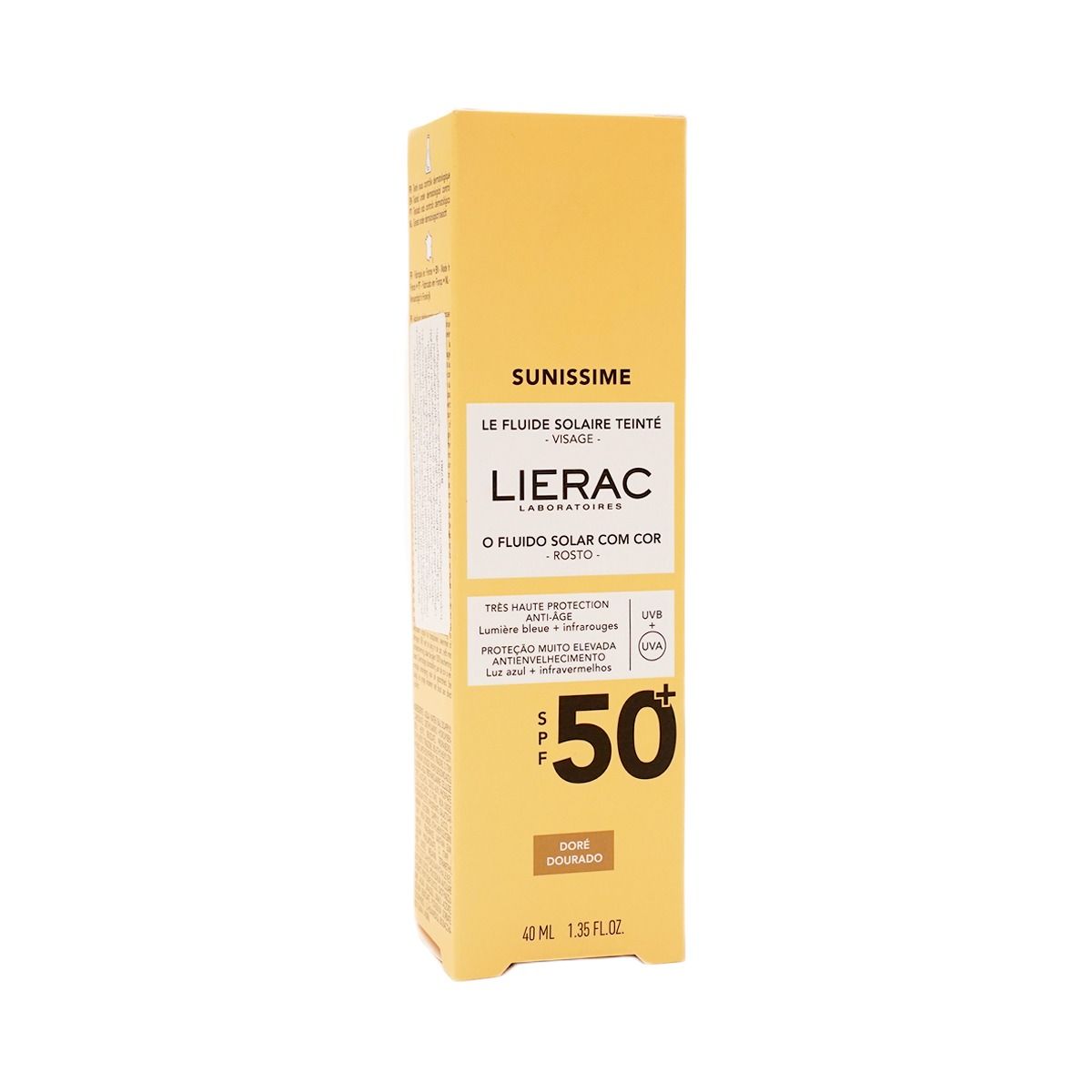 სახის ფლუიდი SPF50+ Sunissime 40 მლ 8780 ლიერაკი - Lierac