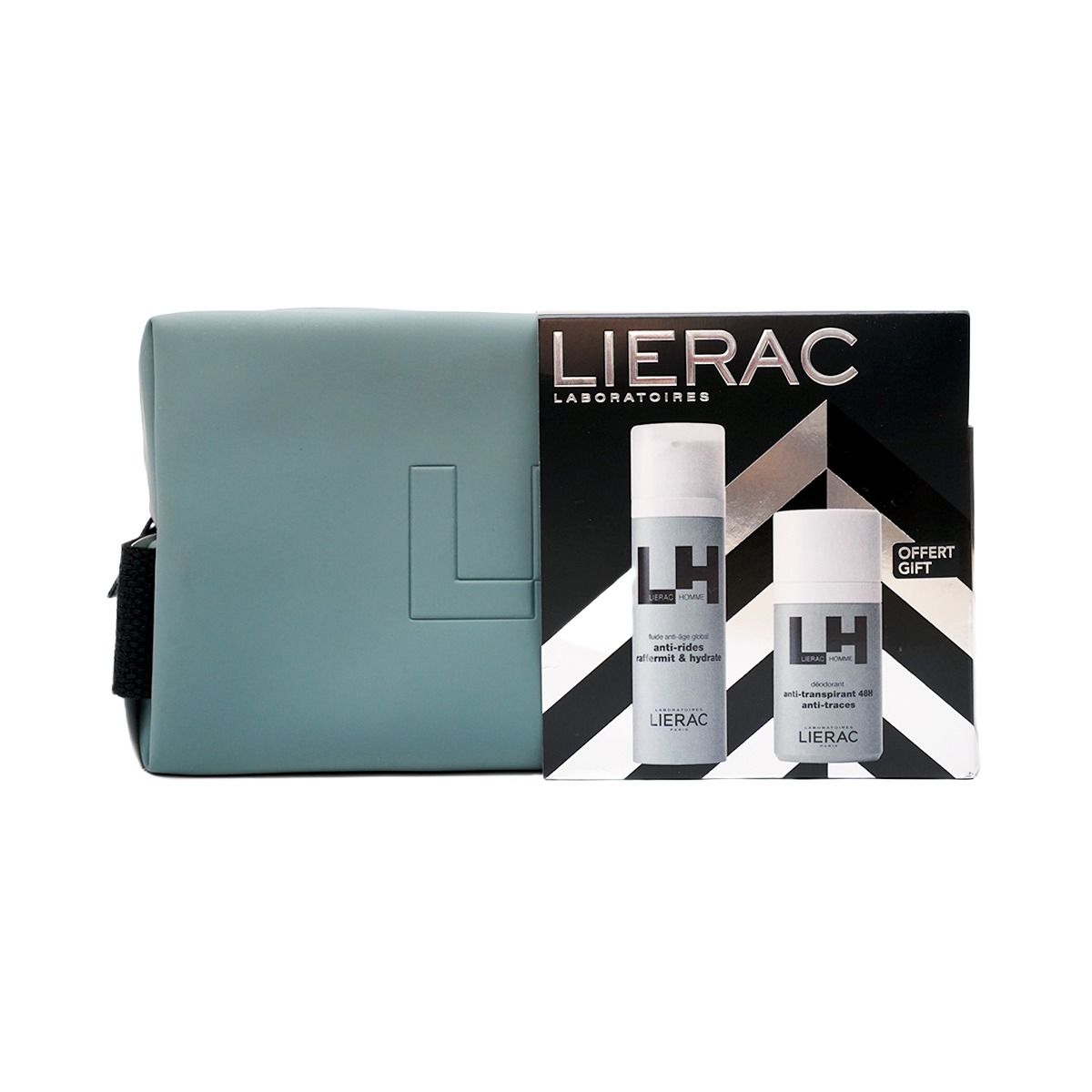 სასაჩუქრე ნაკრები Pouch Homme Fluid AA 25 4835 ლიერაკი - Lierac
