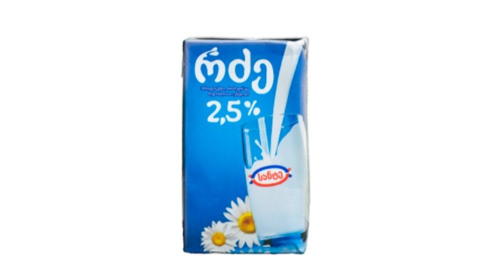 სანტე რძე 2.5% 1ლ