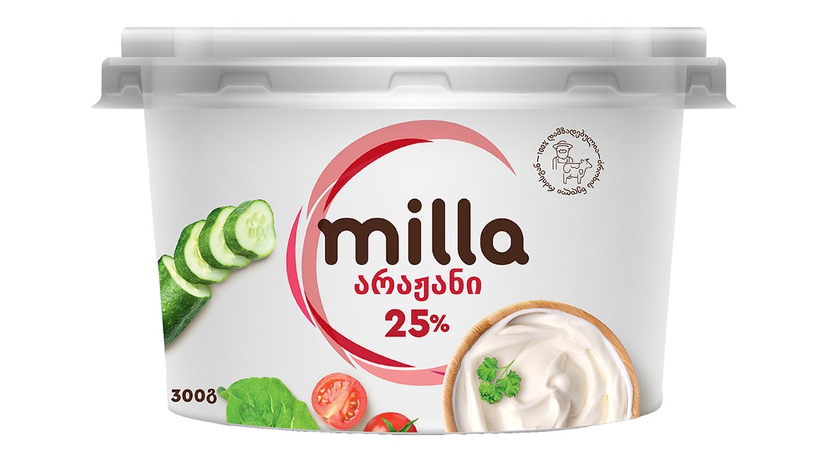 არაჟანი / მილა 25% / 300გრ