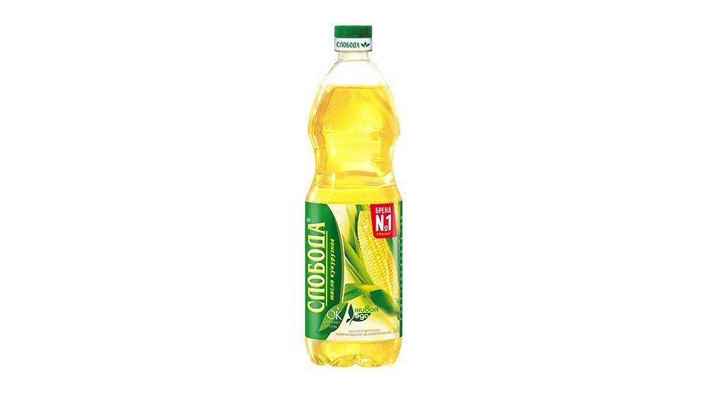 ზეთი სიმინდის სლობოდა 1 ლ