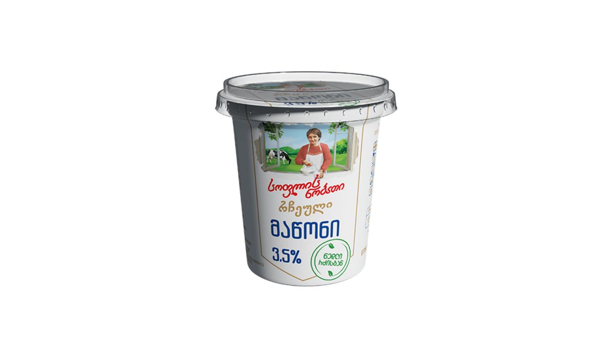 მაწონი სოფლის ნობათი რჩეული 3,5% 350გ 12X