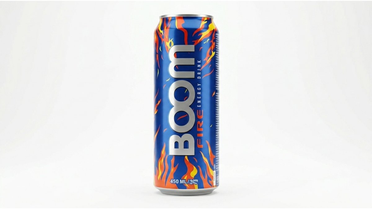 BOOM FIRE ენერგეტიკი ქილა 0,449