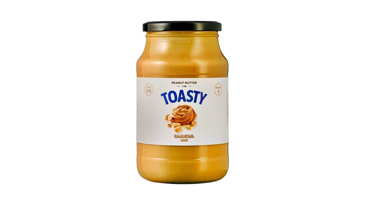 TOASTY არახისის კარაქი 1 კგ.